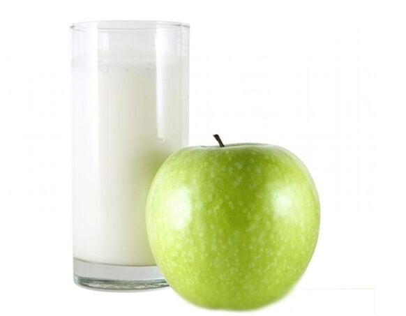 Κεφίρ με μήλο για αποτελεσματική διατροφή